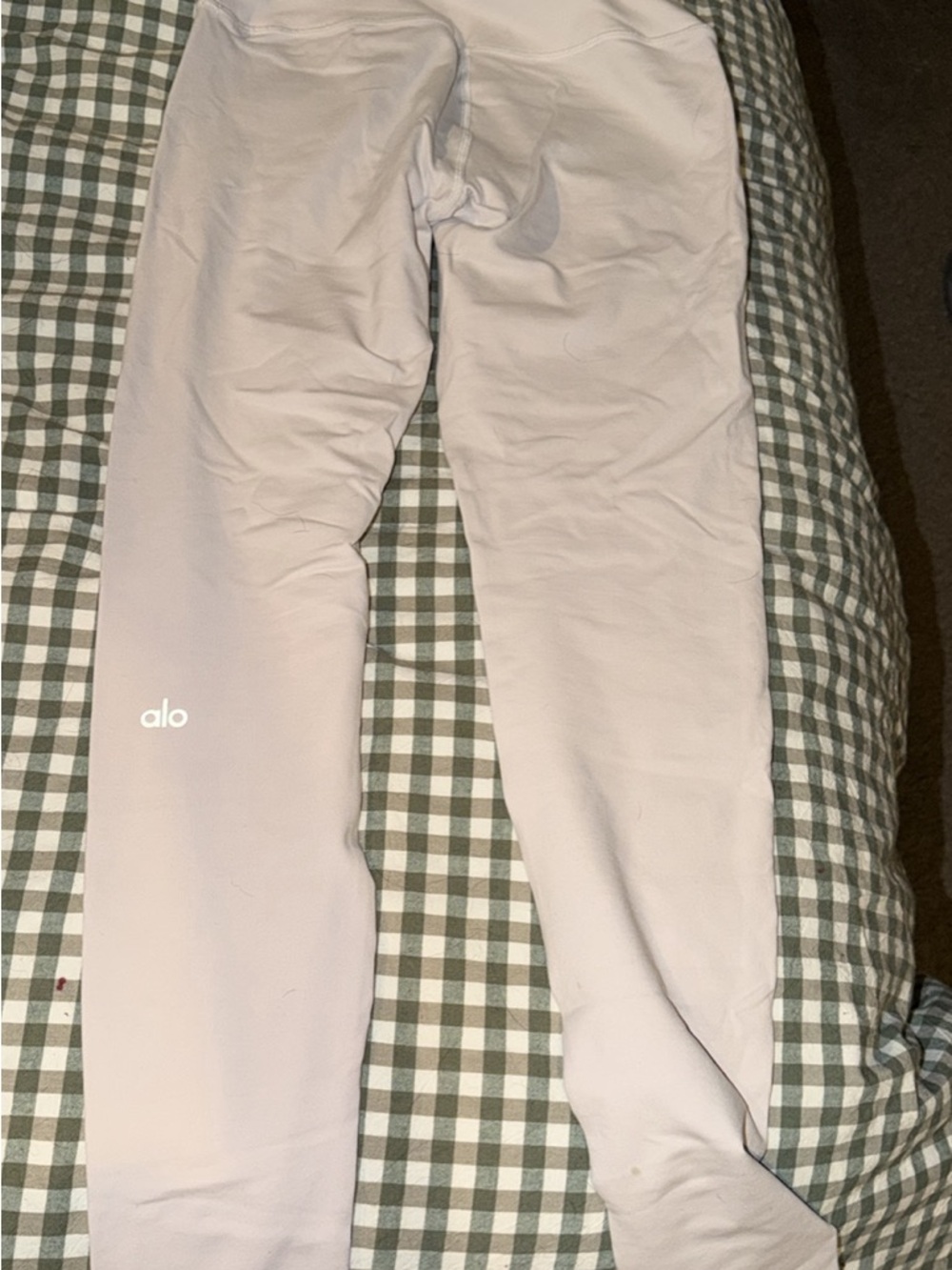 ALO Yoga white Leggings